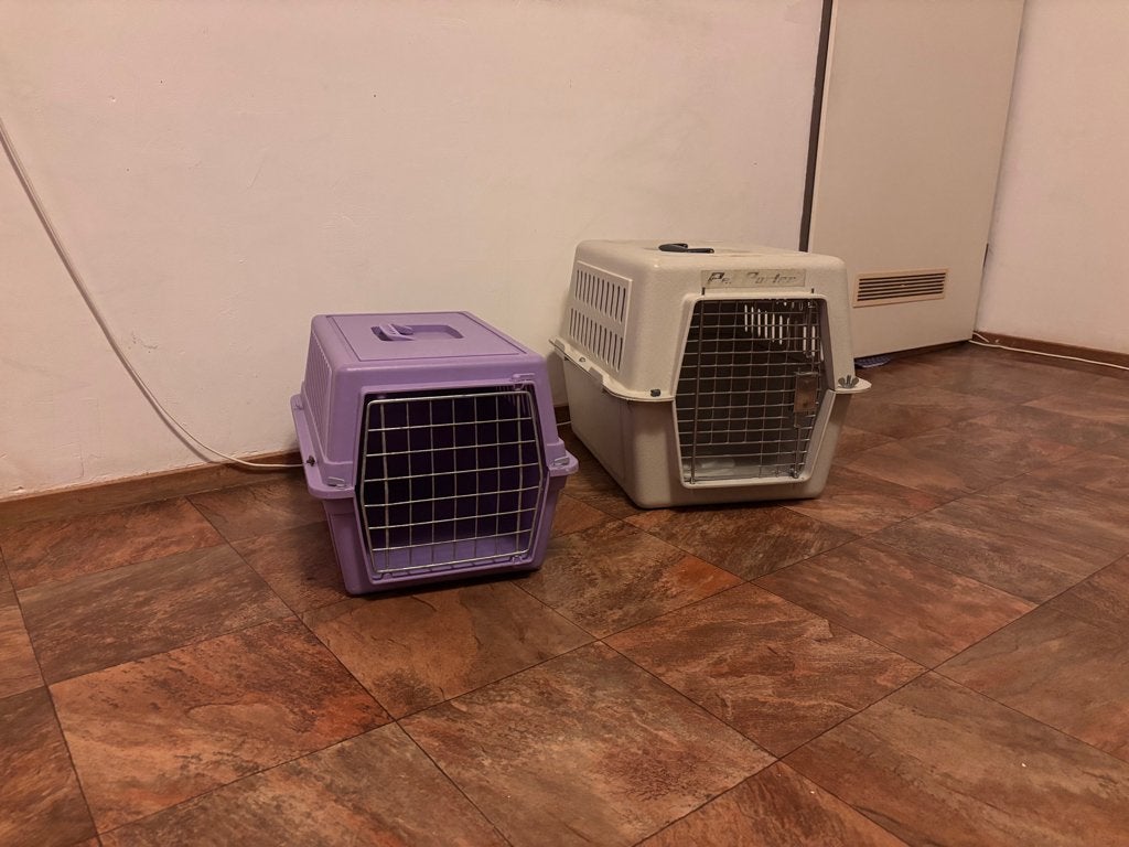 2x Reismand kat, konijn of kleine hond, Ophalen, Gebruikt