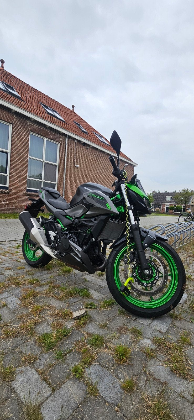 Kawasaki Z500 2025 Nieuwstaat! A2 rijbewijs, Motoren, Motoren | Kawasaki, Gebruikt, Particulier, Minimaal motorrijbewijs A2, Handgeschakeld