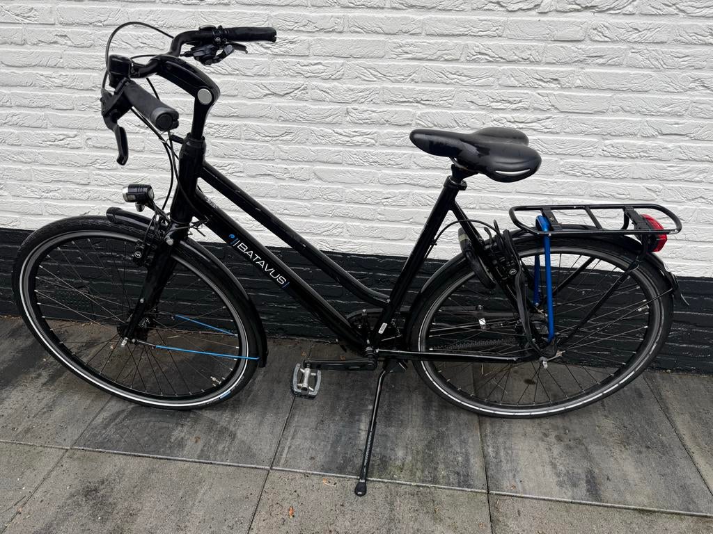Batavus Damesfiets - riemaandrijving, Fietsen en Brommers, Fietsen | Dames | Damesfietsen, Ophalen, Gebruikt, Versnellingen, Batavus