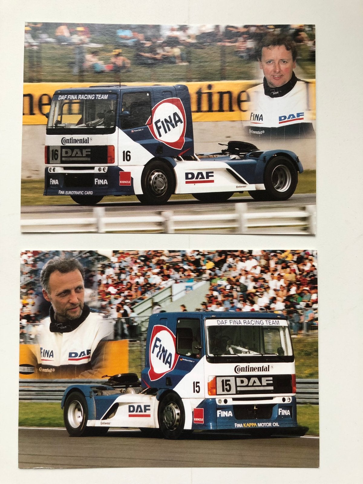 Persfoto’s DAF Fina Racing Team, Ophalen of Verzenden, Zo goed als nieuw, Auto's