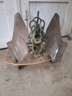 Ploeg voor tuintractor, Ophalen of Verzenden, Gebruikt, Overige soorten, Onbekend