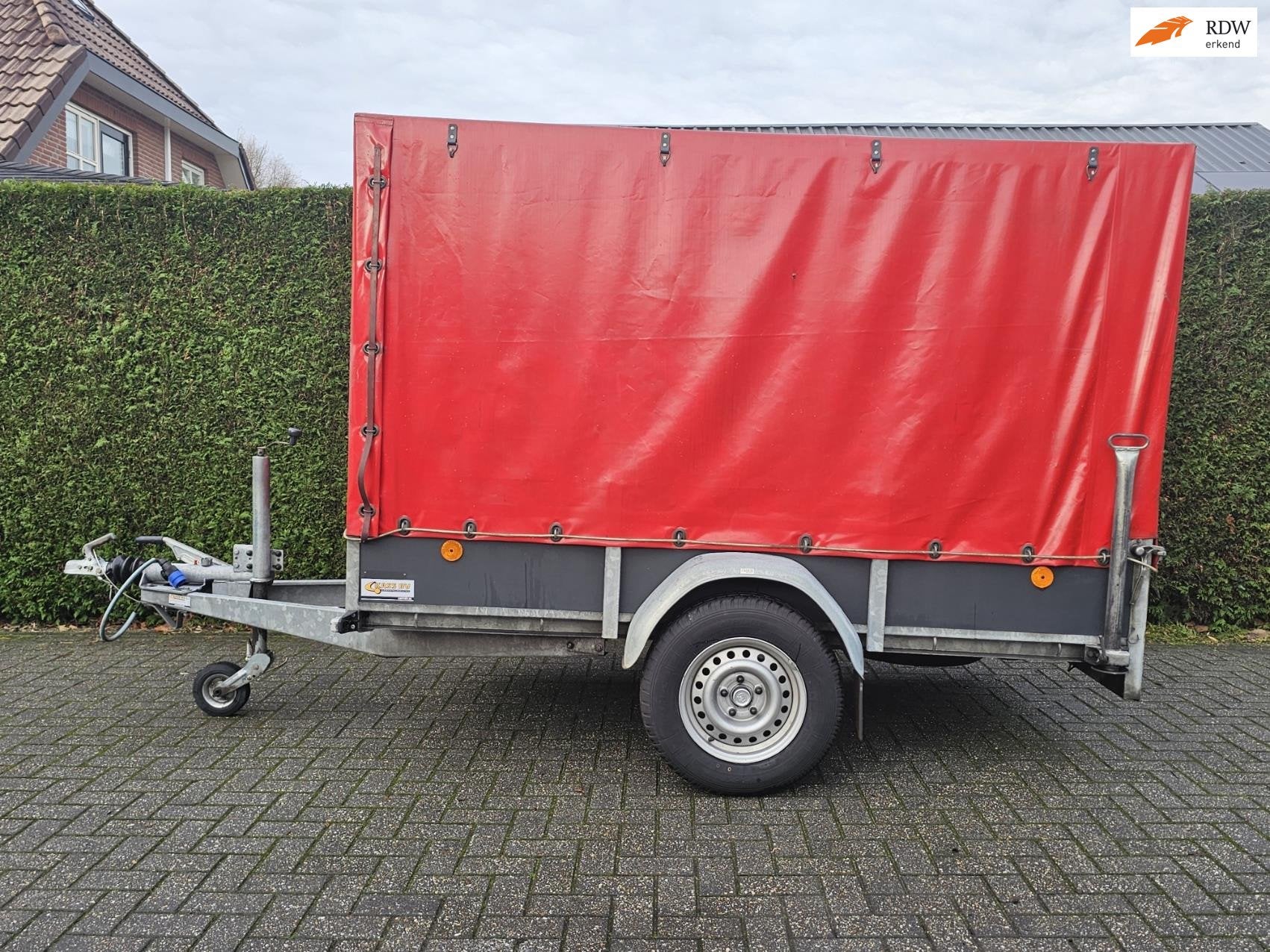 Hapert aanhanger huifaanhanger/geremd/met kenteken, Hapert, Gebruikt, Info@hapert.com, Cc
cc  cc, NL