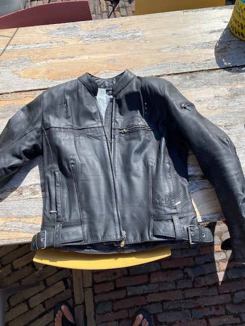 HELD Dames motorjas en -broek leer Jas maat 42/broek maat 40, Ophalen, Dames, Tweedehands, Jas | leer