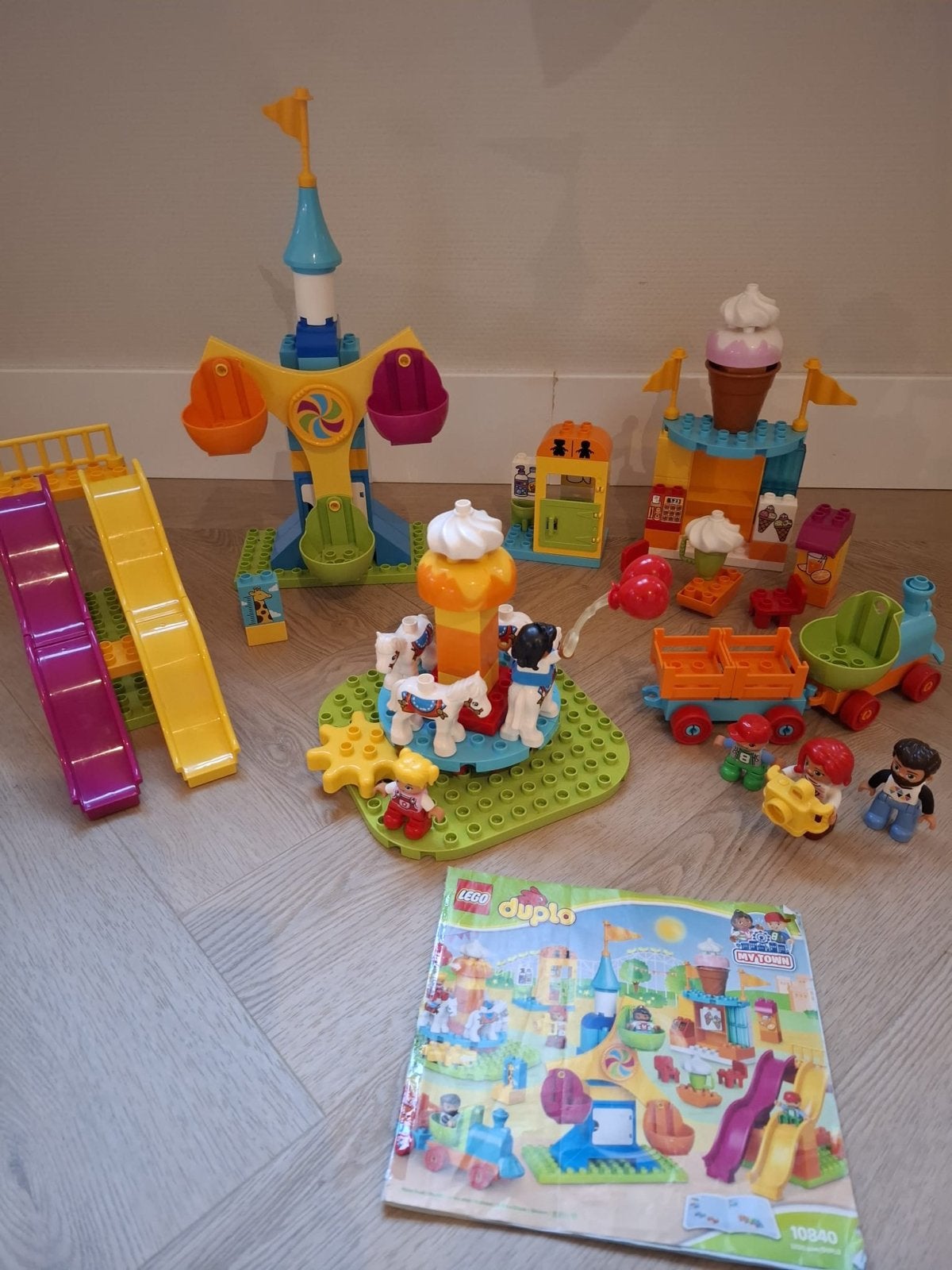 LEGO Duplo Kermis 10840 - Complete set, Ophalen of Verzenden, Zo goed als nieuw, Overige merken