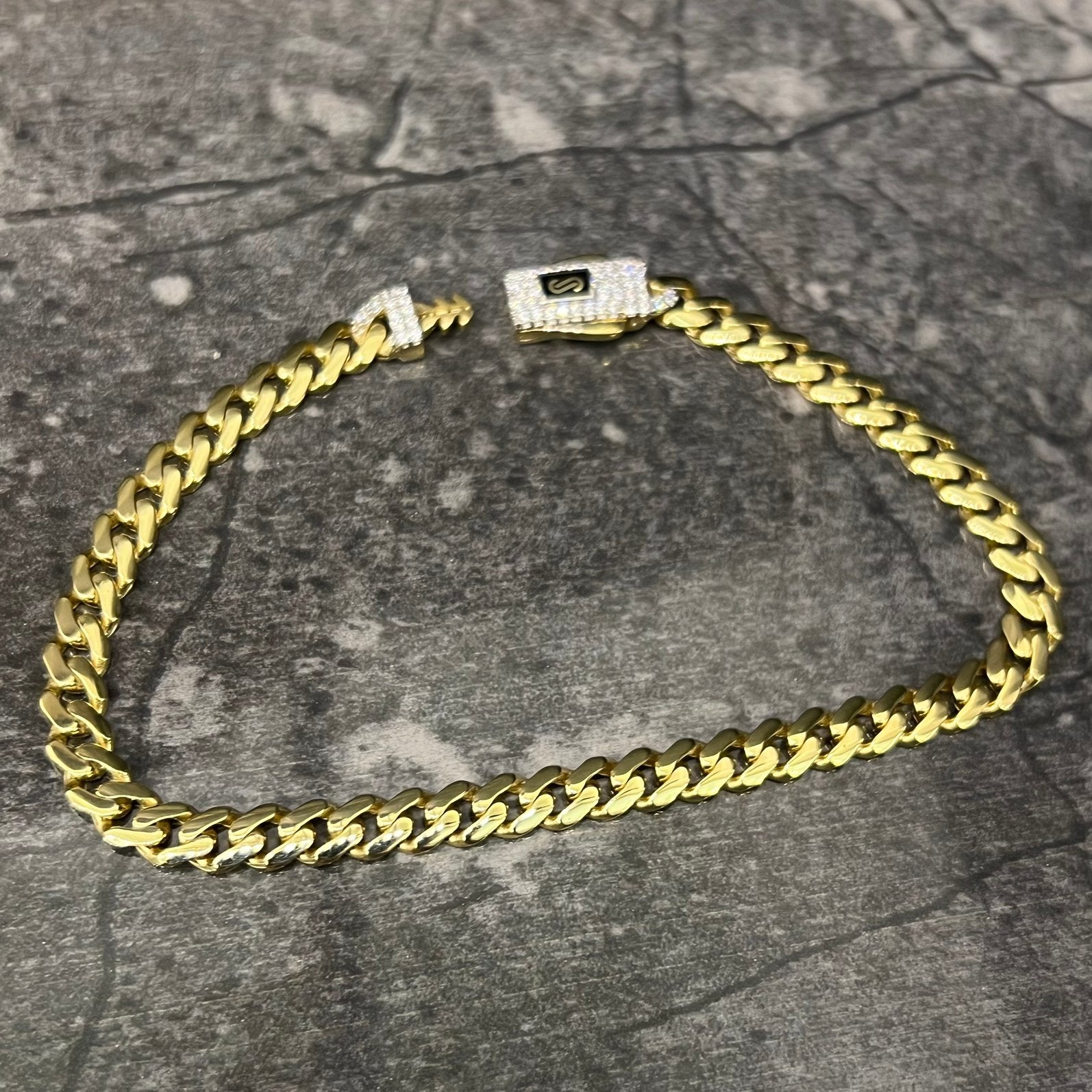 18k gouden armband prachtig gourmet monaco chain, Ophalen of Verzenden, Nieuw, Goud