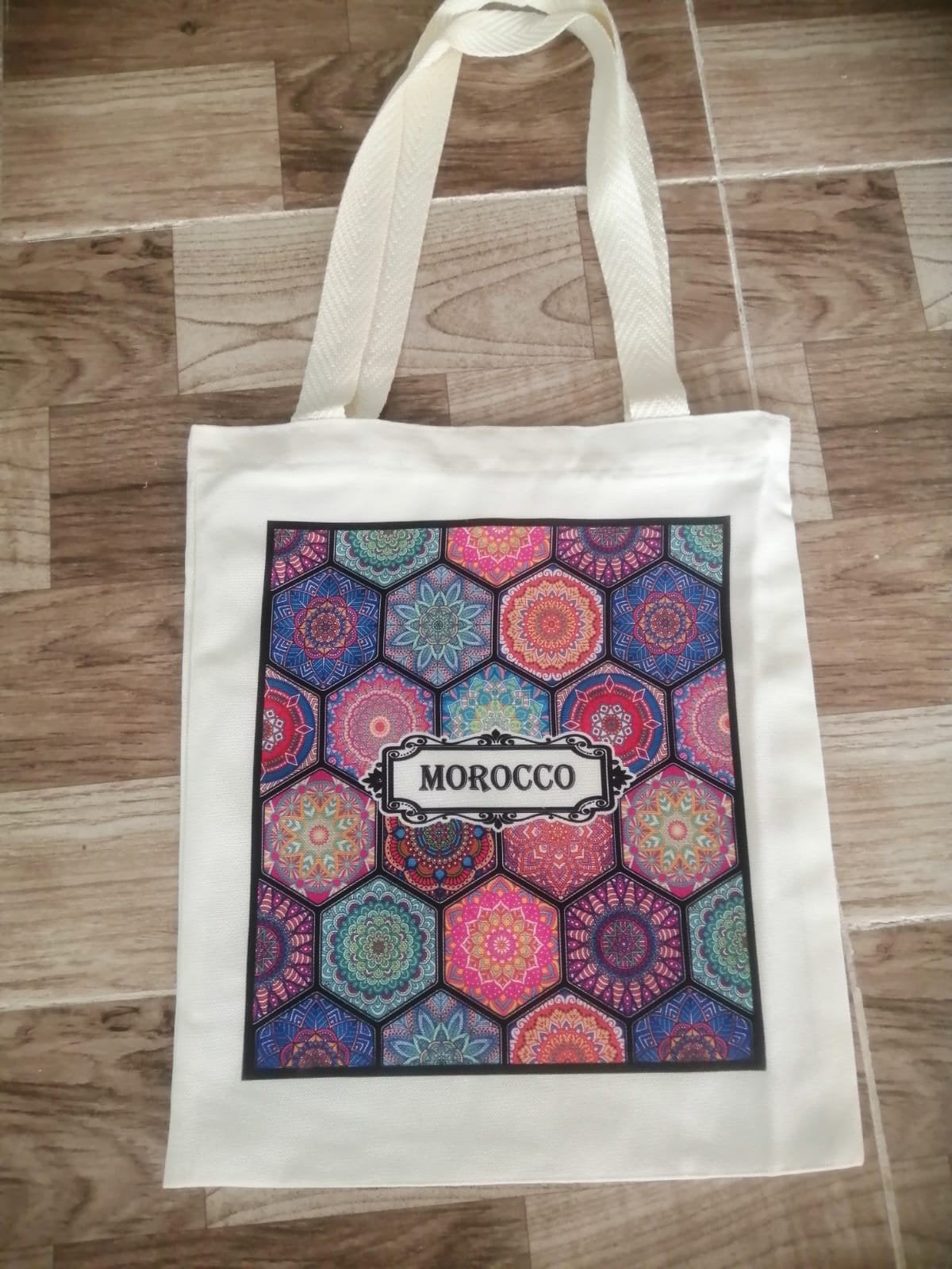 Marokkaanse Shopper Tas - Kleurrijk Design, Ophalen of Verzenden, Nieuw, Overige kleuren, Shopper