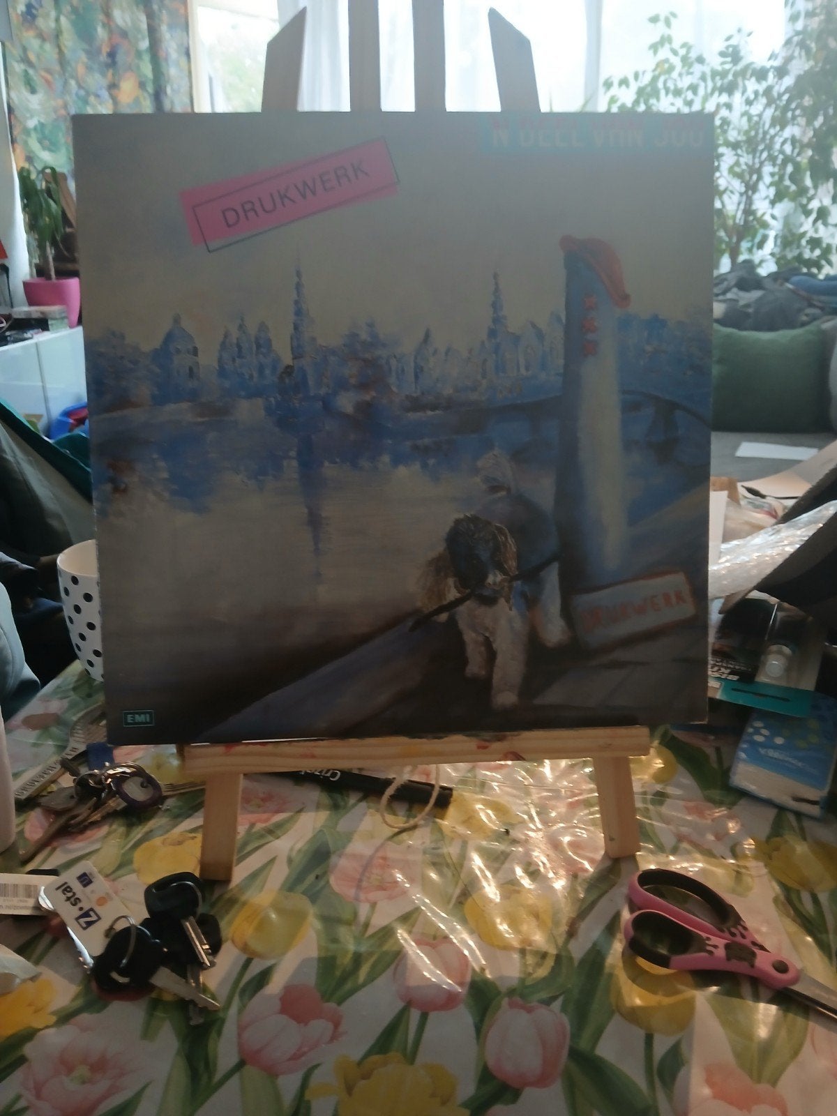 Drukwerk - 'n Deel Van Jou (Vinyl LP), Cd's en Dvd's, Vinyl | Nederlandstalig, Ophalen of Verzenden, Gebruikt