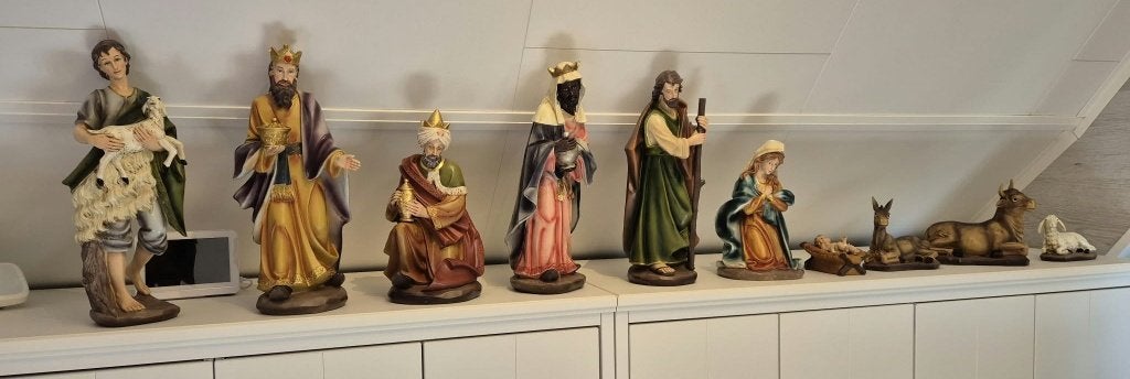 Kerststal beelden, Ophalen, Zo goed als nieuw