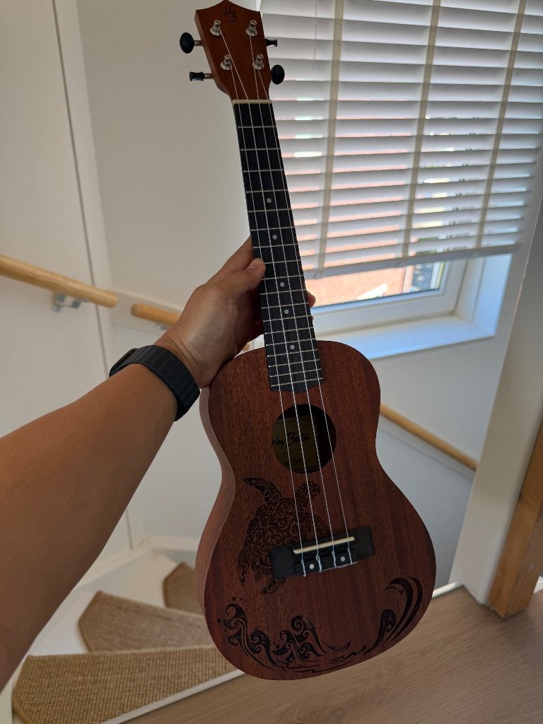 Ukelele met tas, Ophalen, Zo goed als nieuw, Overige typen