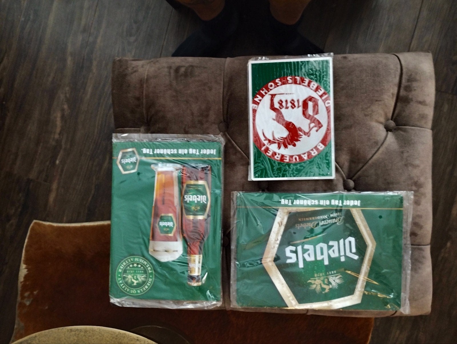 Diebels Reclameborden, Ophalen of Verzenden, Nieuw, Reclamebord, Plaat of Schild, Overige merken