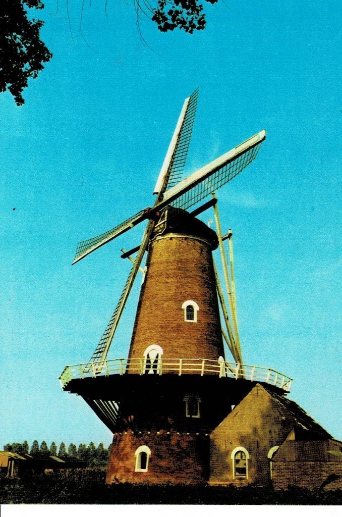 Oirschot, Molen, Verzamelen, Ansichtkaarten | Nederland, Ophalen of Verzenden, Ongelopen, Noord-Brabant
