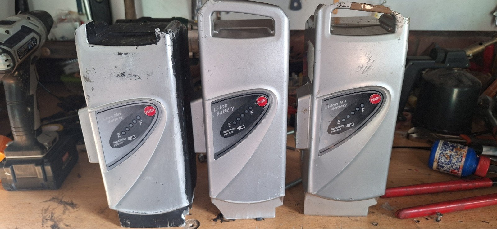 3x 26v flyer accu, Fietsen en Brommers, Gebruikt