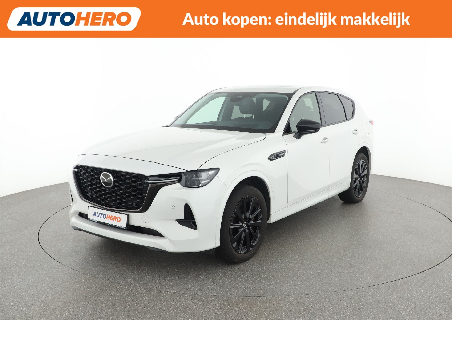 Mazda CX-60 2.5 e-SkyActiv PHEV Homura | ZG73077 |, Auto's, Automaat, Gebruikt, 4 cilinders, Met garantie (alle)