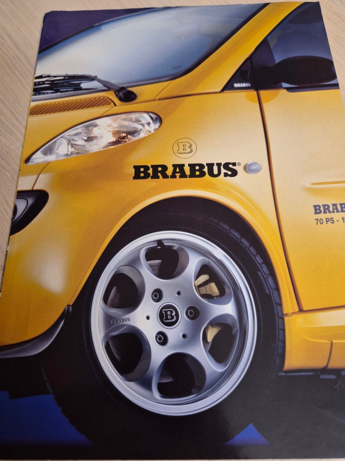 2001 Mercedes Brabus tuner Smart folder izgst, Ophalen of Verzenden, Zo goed als nieuw, Mercedes