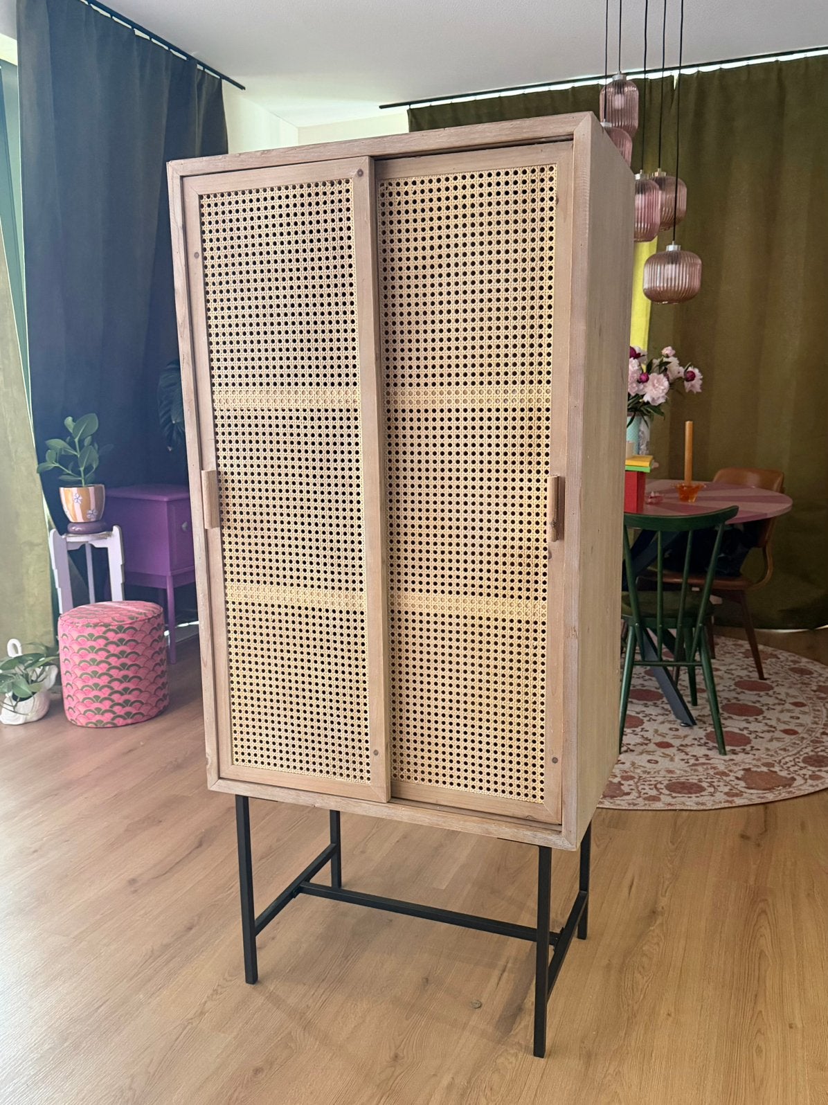 Kast met schuifdeuren, Ophalen, Met deur(en), 50 tot 100 cm, Zo goed als nieuw