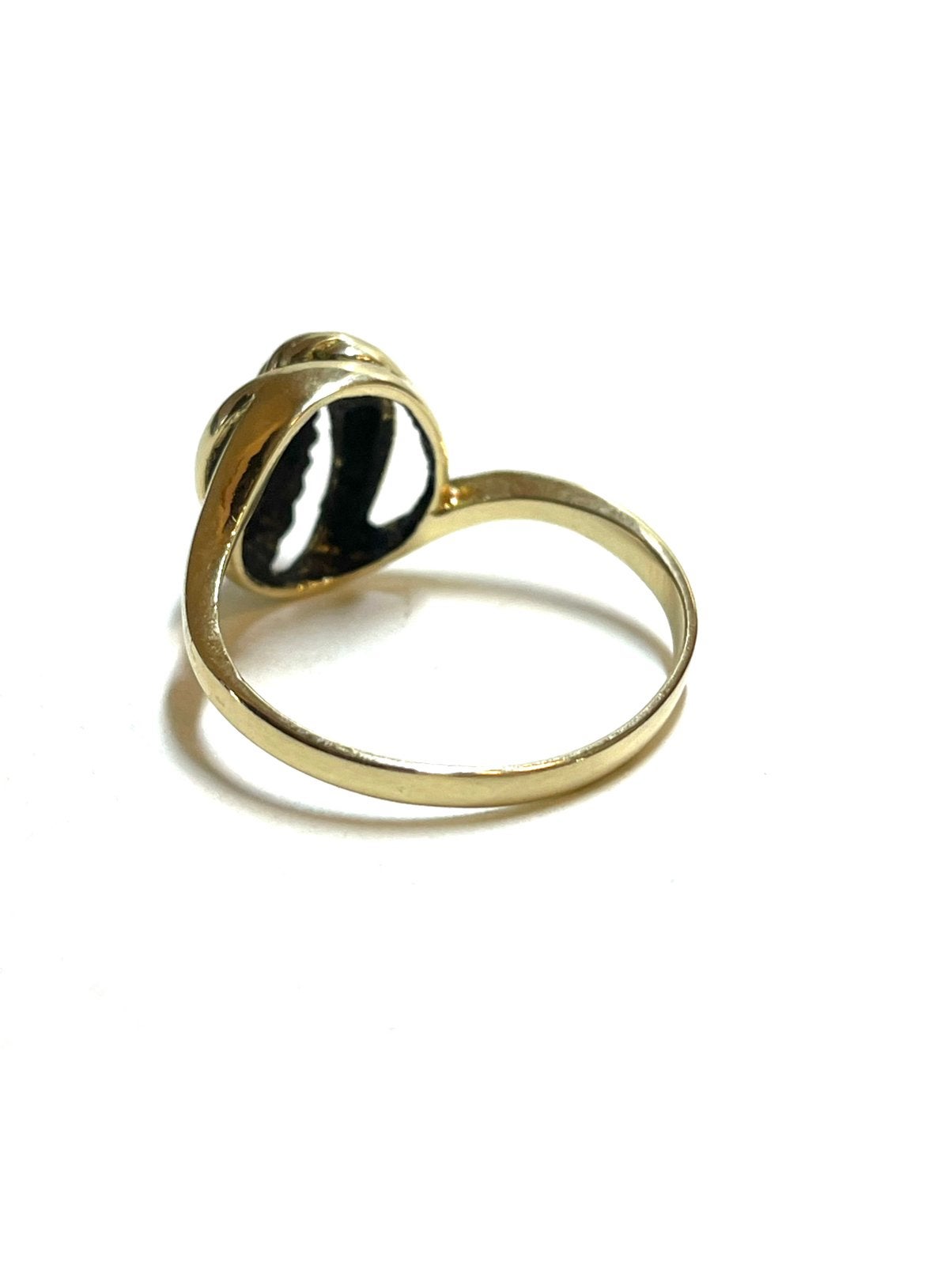 14k gouden ring, -, -, Ophalen of Verzenden, Zo goed als nieuw