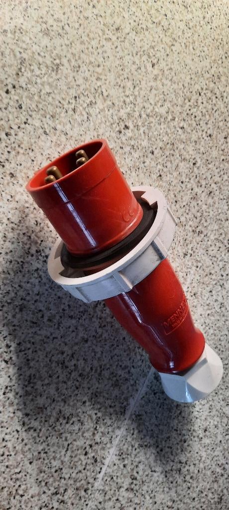Mennekes contactstop 4p 63a 400v type 303 - ip67, Ophalen of Verzenden, Nieuw