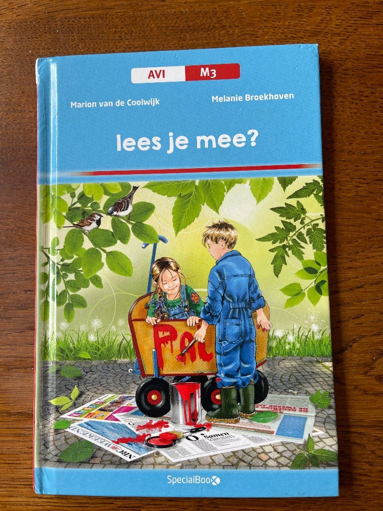 "lees je mee?"  AVI  M3  Marion van de Coolwijk, Ophalen of Verzenden, Zo goed als nieuw, Fictie algemeen