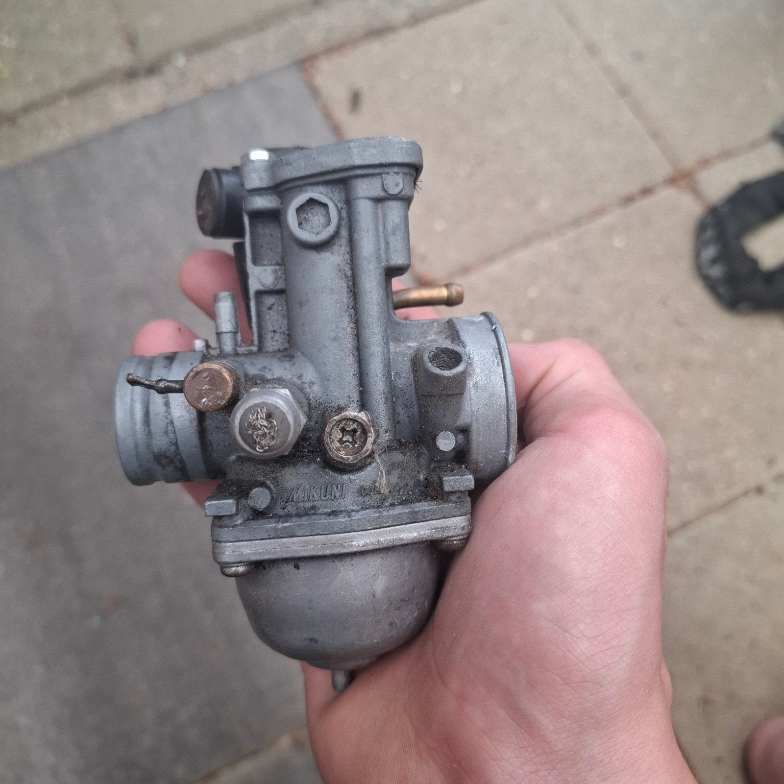 Mikuni 20.5 carburateur [lees beschrijving], Ophalen of Verzenden, Gebruikt, Carburateur, Mikuni