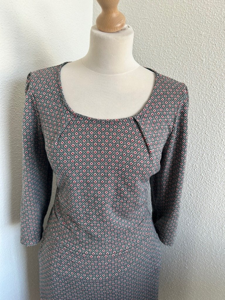 King Louie maat XL retro mona jurk 2597, Kleding | Dames, Jurken, Maat 46/48 (XL) of groter, Ophalen of Verzenden, Zo goed als nieuw