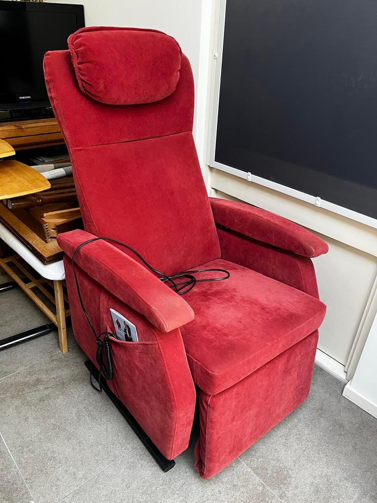 Comfortabele rode sta op stoel- FitFORM, Ophalen, Gebruikt, Stof, 75 tot 100 cm