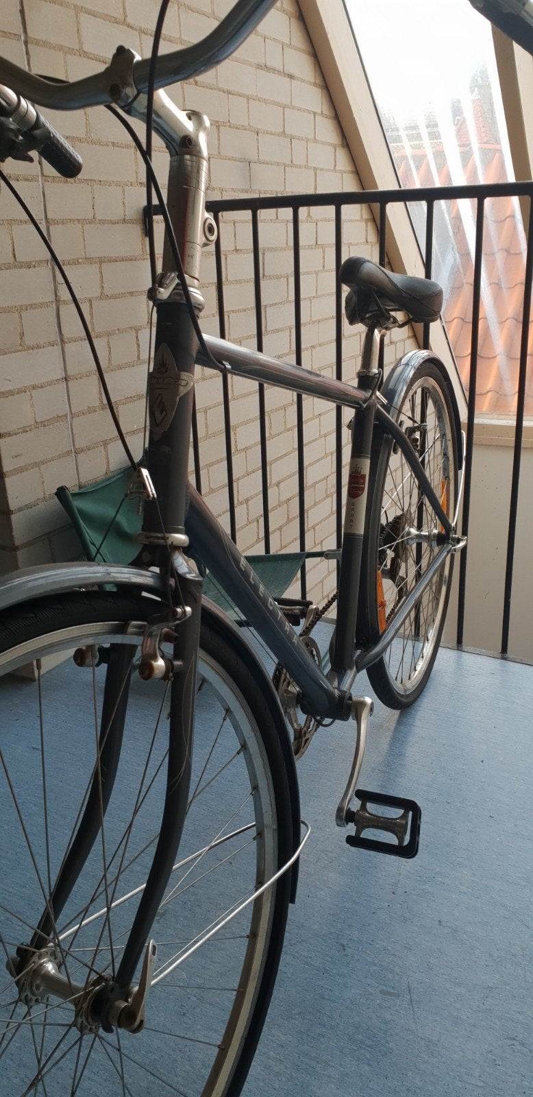 fiets van aluminium, Fietsen en Brommers, Ophalen, Jaren '60 of nieuwer, Velgrem, Electra Amsterdam Sport