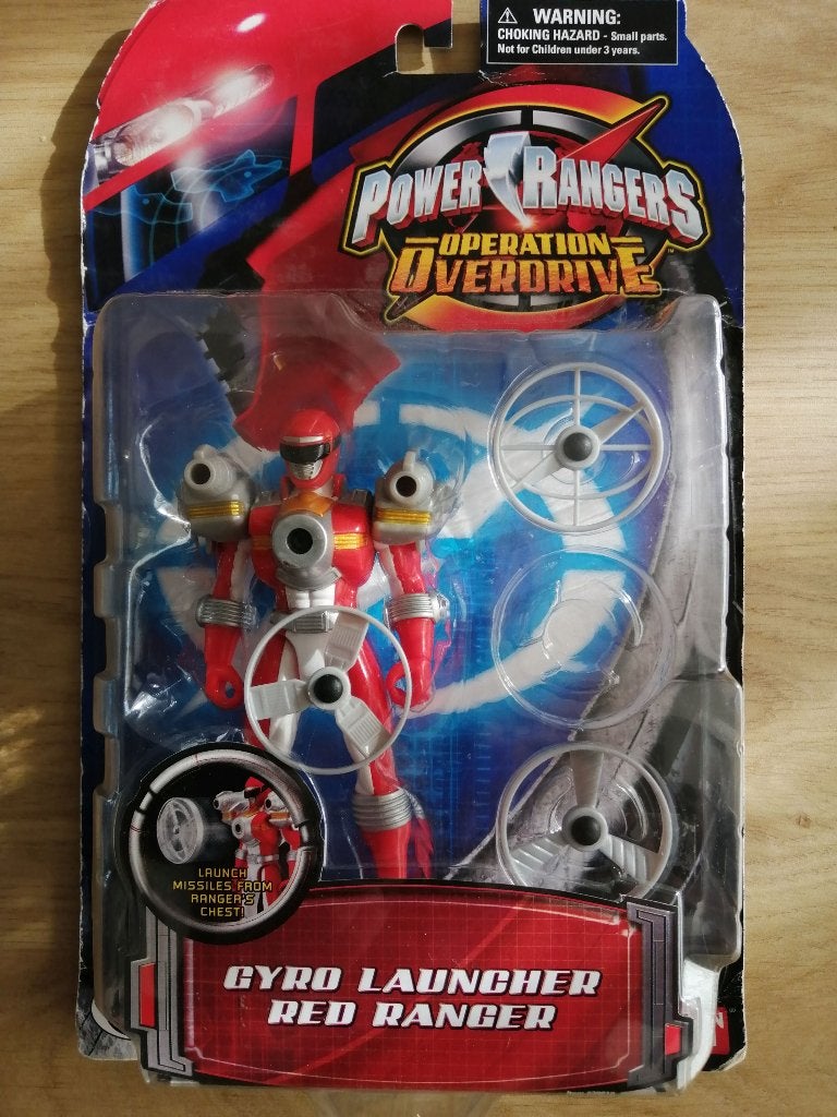 Actiefiguur Power Ranger Gyro Ranger, Ophalen of Verzenden, Nieuw