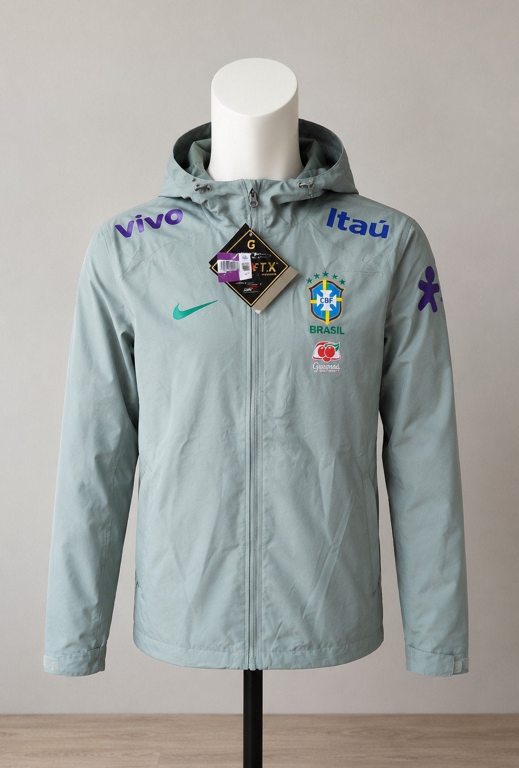 Nike Brazilië CBF Windbreaker. Valt als maat M, Nike, Nieuw, Overige maten, Ophalen of Verzenden