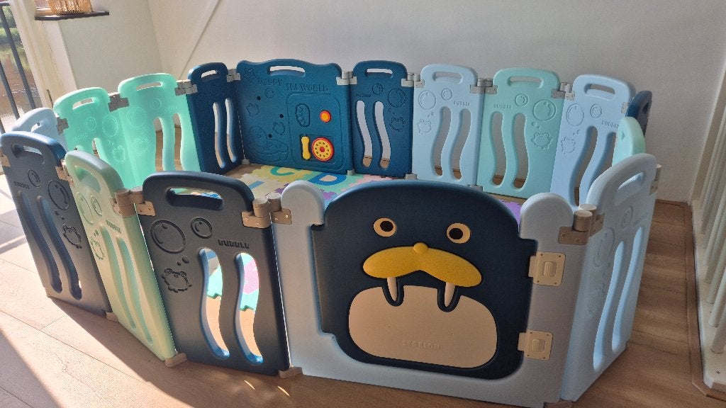 Baby Playpen Opvouwbare Kinderbox, Kinderen en Baby's, Ophalen, Zo goed als nieuw, Overige typen