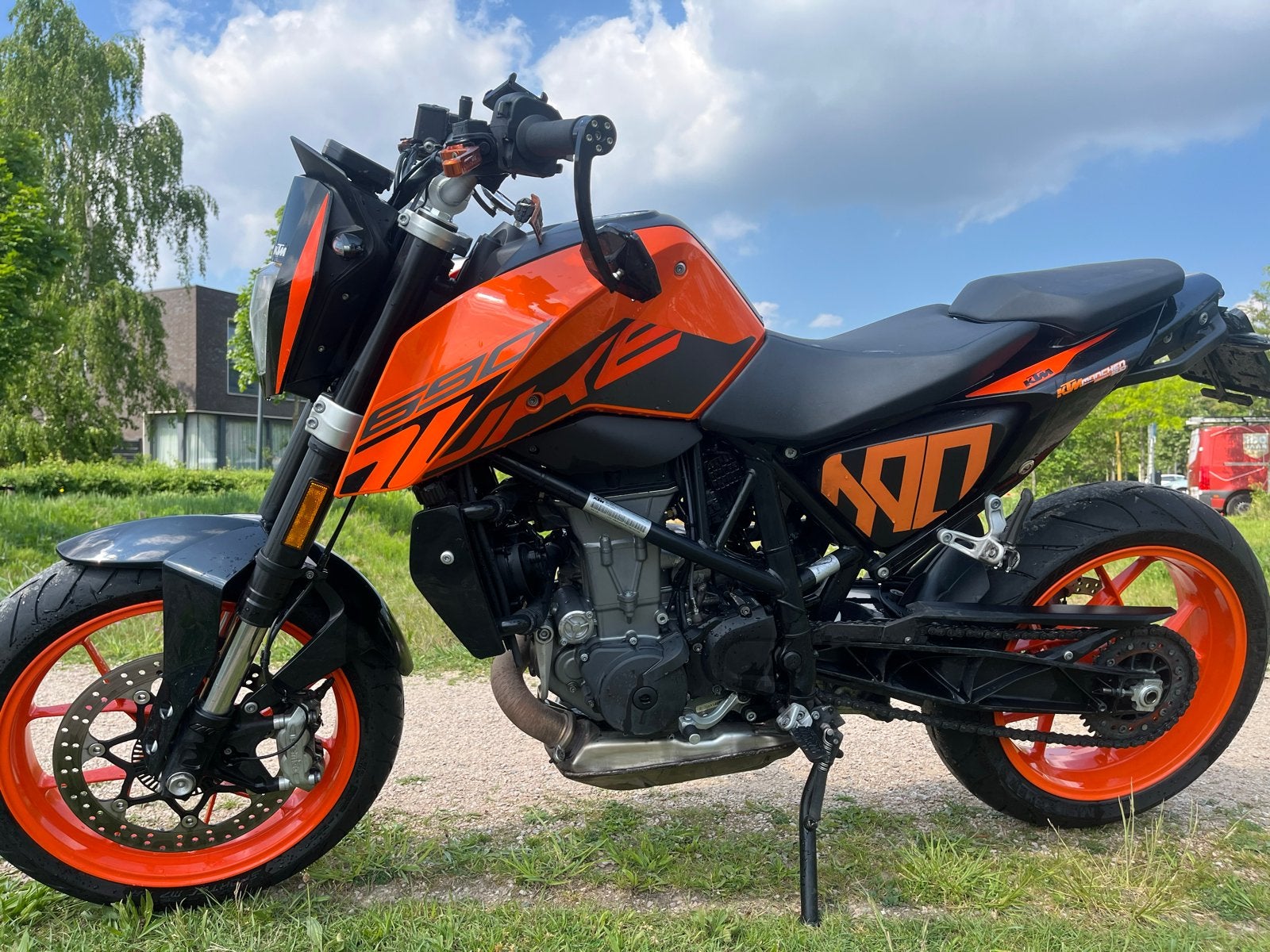 KTM Duke 690 - Naked bike met sportuitlaat en ABS, Motoren, Motoren | Overige merken, Particulier, Naked bike, meer dan 35 kW