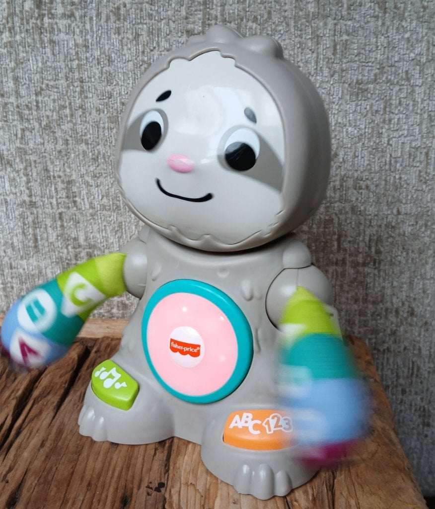 Fisher Price Linkimals Lenige Luiaard, Ophalen of Verzenden, Zo goed als nieuw, Overige typen, Met licht