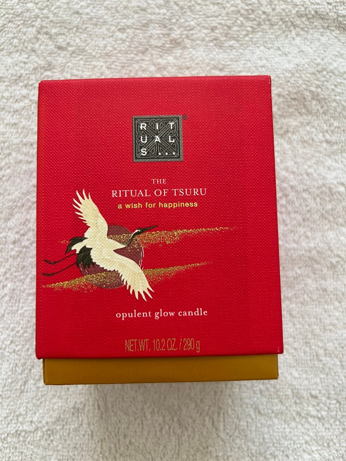 Rituals Tsuru Opulent Glow Candle 290g, Verzenden, Nieuw, Kaars, Rituals