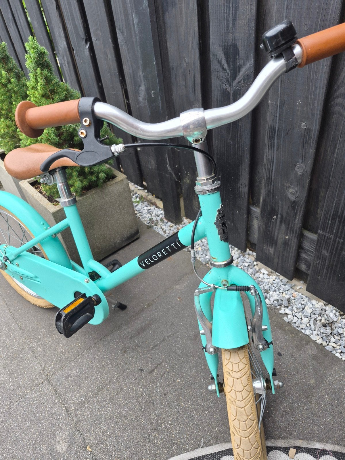 Veloretti maxi kinderfiets 16 inch met zijwieltjes - Mintgro, Ophalen, Terugtraprem, Zijwieltjes, Veloretti