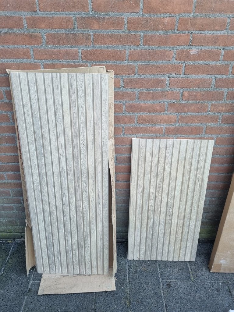 Restpartij tegels - Porcelanosa Lexington Maple 45120 cm, Ophalen, 60 cm of meer, 40 tot 60 cm, Nieuw