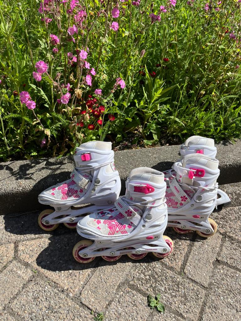 Roces verstelbare skeelers maat 34-37, Kinderen, Roces, Ophalen of Verzenden, Inline skates 4 wielen