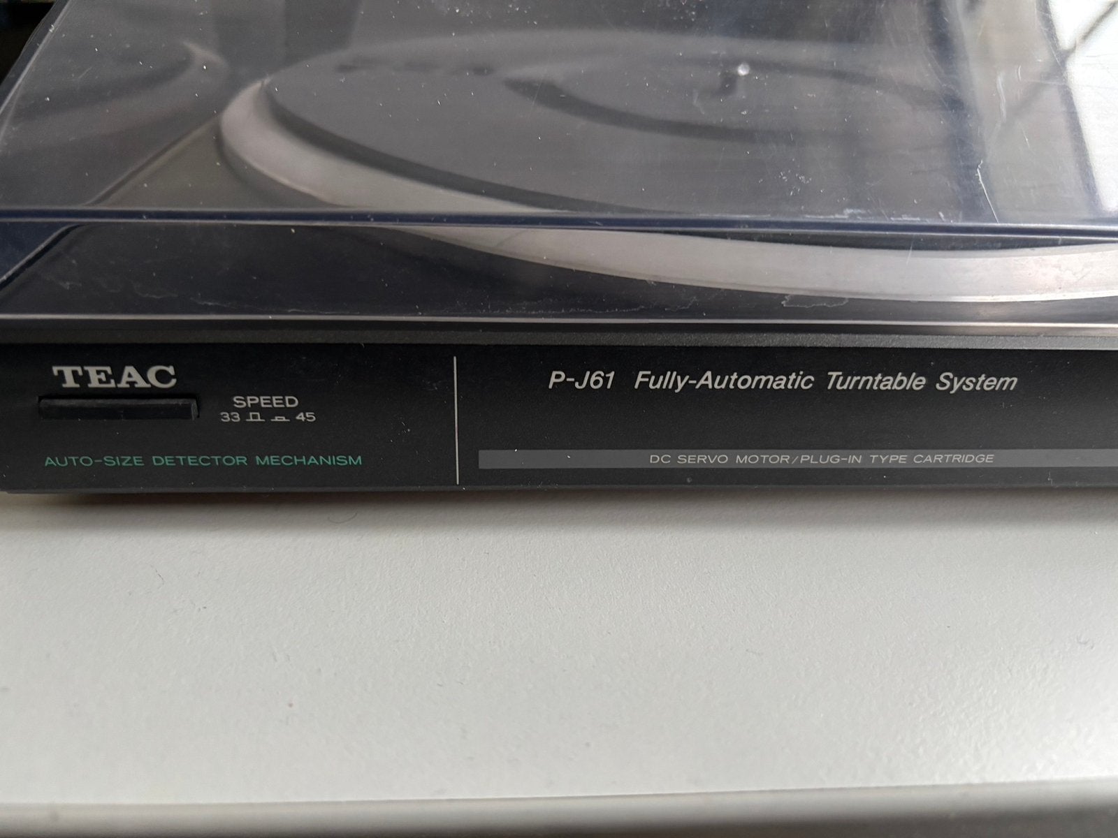Teac P-J61 platenspeler, Overige merken, Gebruikt, Automatisch, Ophalen of Verzenden