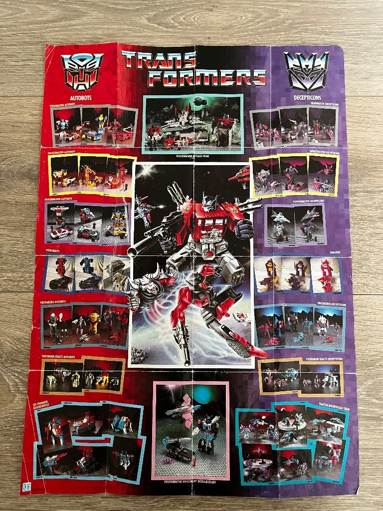 Transformers G1; 1988 catalogus, G1, Ophalen of Verzenden, Gebruikt, Overige rassen