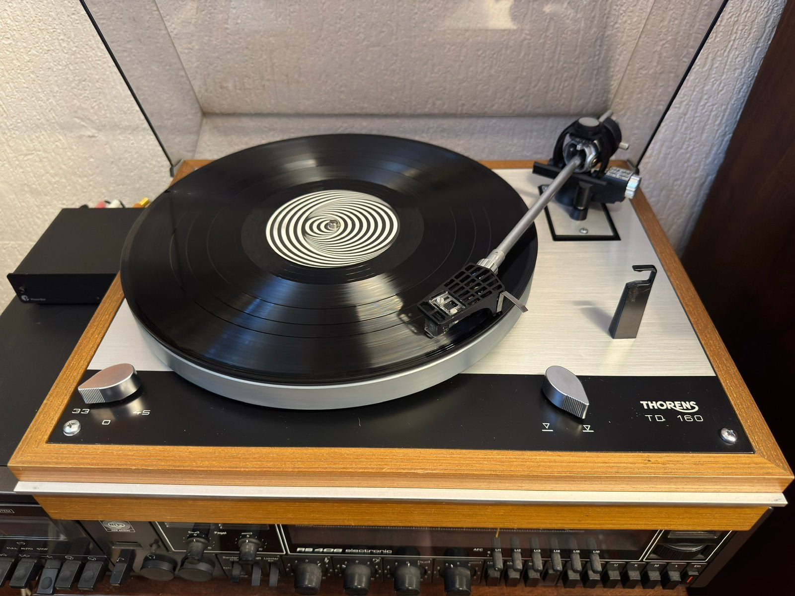 Thorens TD160 Draaitafel, Ophalen, Zo goed als nieuw, Thorens