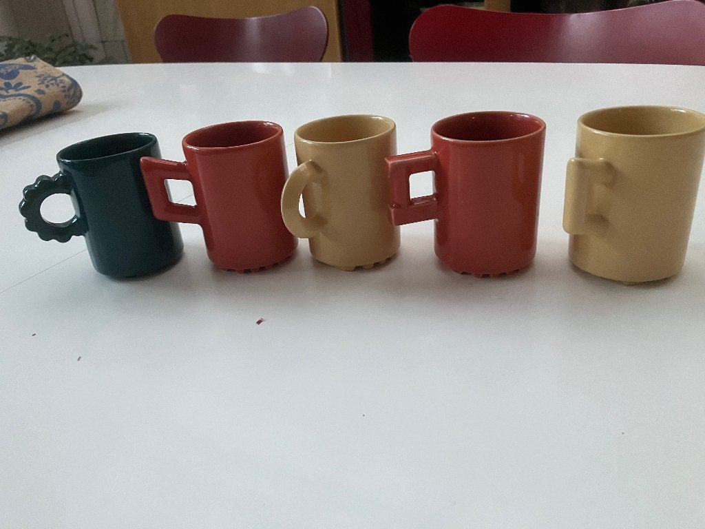design, koffie kopjes, Ophalen of Verzenden, Zo goed als nieuw, Overige materialen, Overige typen