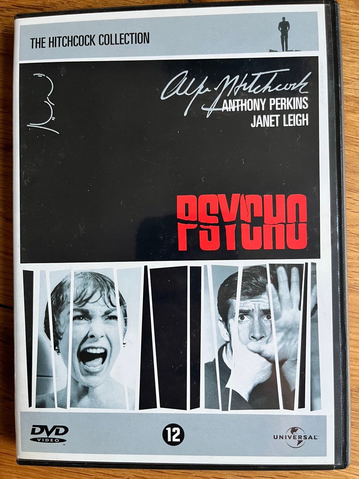 Psycho (Hitchcock) 5=4, Vanaf 16 jaar, Ophalen of Verzenden, Zo goed als nieuw, Actie en Avontuur