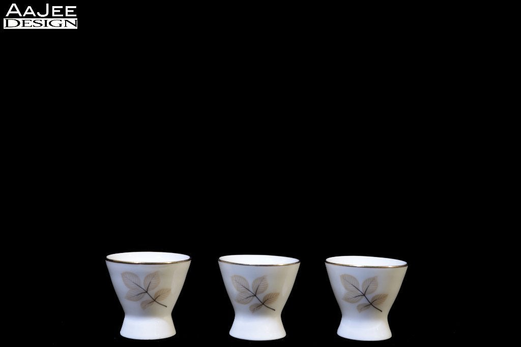 Rosenthal – Form 2000 – Raymond Loewy – 3 Eierdoppen, Overige typen, Ophalen of Verzenden, Zo goed als nieuw, Overige stijlen