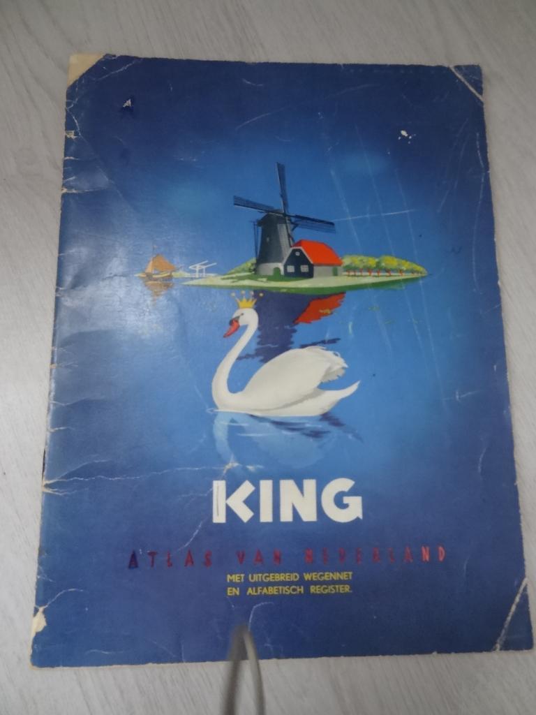 King atlas, Boeken, Atlassen en Landkaarten, Gelezen, Overige atlassen, Ophalen of Verzenden, 1800 tot 2000