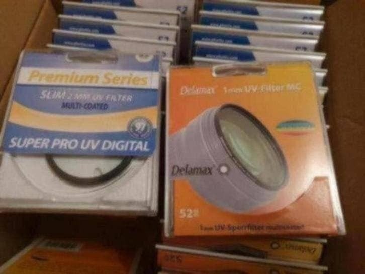 UV Filters 58 mm, Audio, Tv en Foto, Overige merken, Ophalen of Verzenden, Eiberstraat 9 te Dokkum, 50 tot 60 mm