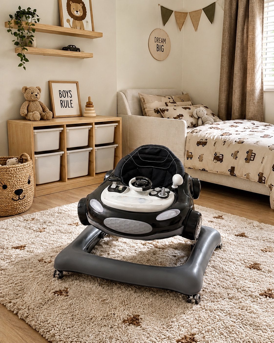 Topmark Senna Loopstoel Zwart (69x67x57 cm) twv €99, Ophalen of Verzenden