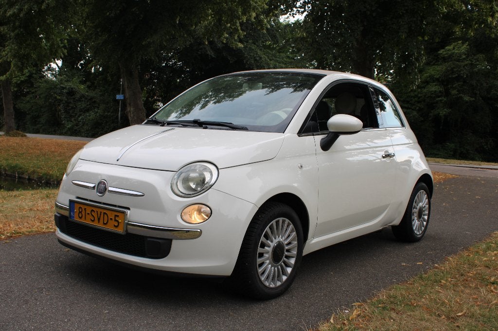 Fiat 500 CABRIO, Euro 5, 31 €/maand, Cabriolet, Wit