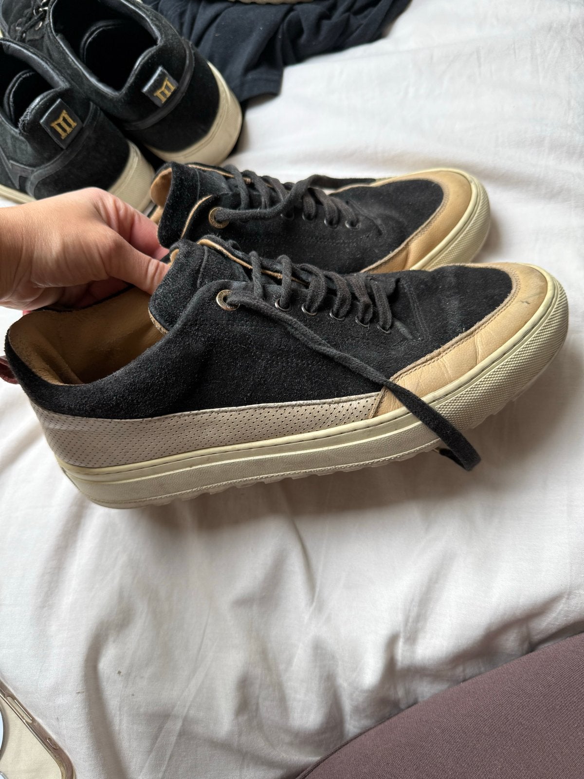 Mason Garments Heren Sneakers - Maat 44, Zwart, Ophalen of Verzenden, Sneakers of Gympen, Gedragen