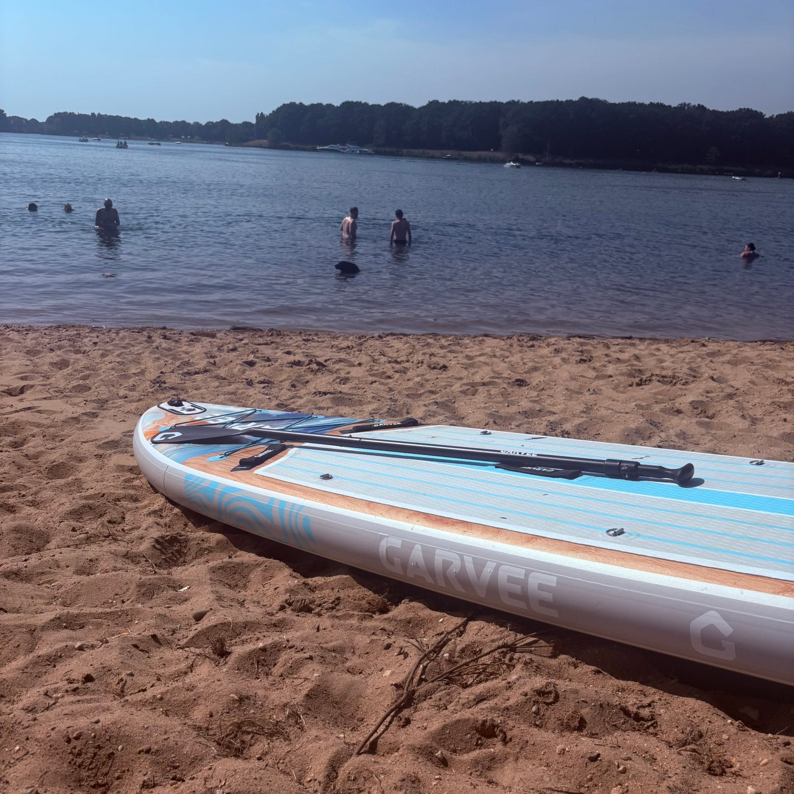 Stand Up Paddle Board (SUP) –335x86x15cm, Watersport en Boten, Suppen, Ophalen of Verzenden, Zo goed als nieuw, SUP-boards