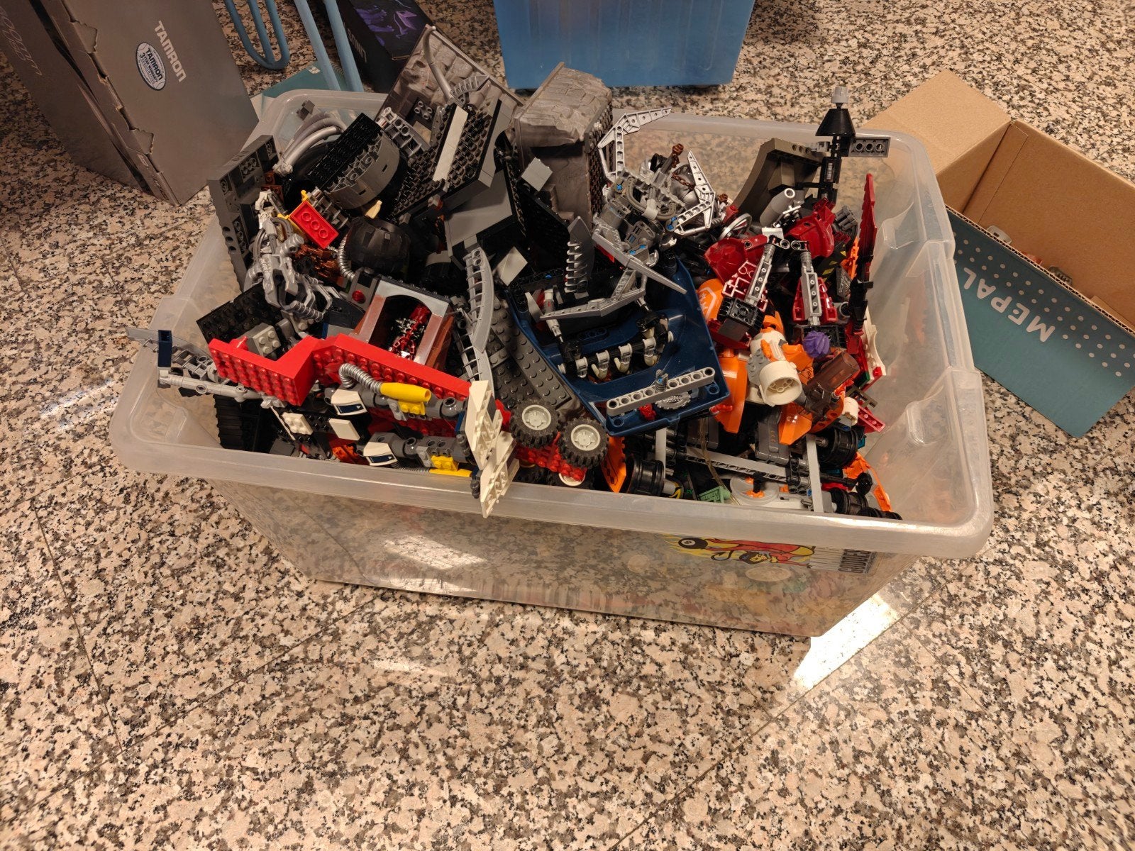 lego doos 12 kilo, Ophalen of Verzenden, Gebruikt, Lego