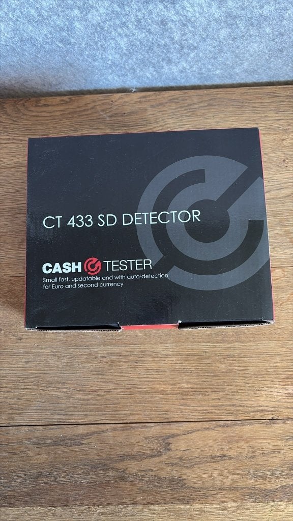 CT 433 SD Cashtester/Valsgelddetector, Ophalen of Verzenden, Valsgelddetector