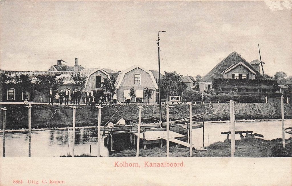 702-132-031 Kolhorn Kanaalboord, Verzenden, Voor 1920, Noord-Holland